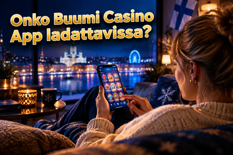 Onko Buumi Casino App ladattavissa?