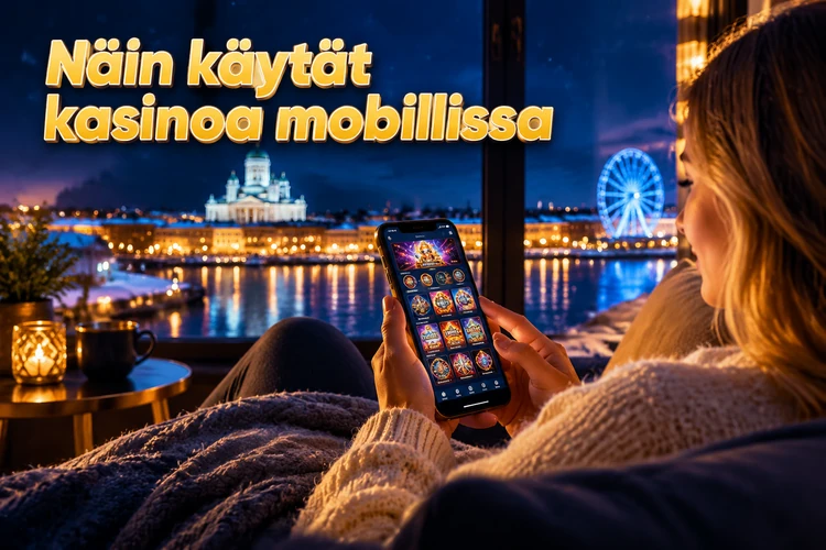 Näin käytät kasinoa mobiilissa