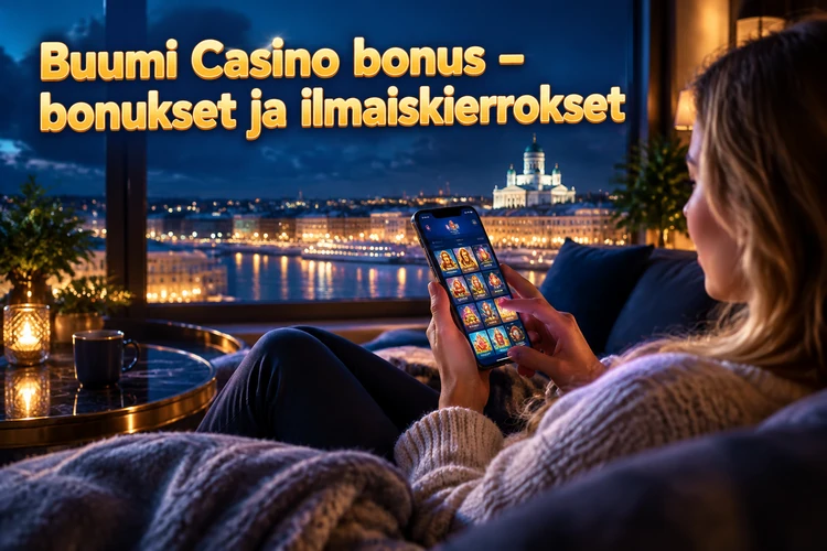 Buumi Casino bonus - bonukset ja ilmaiskierrokset