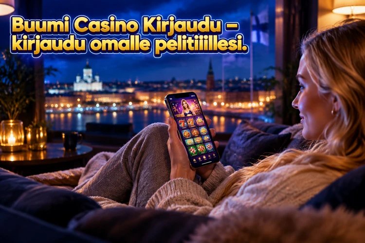 Buumi Casino Kirjaudu - kirjaudu omalle pelitilillesi