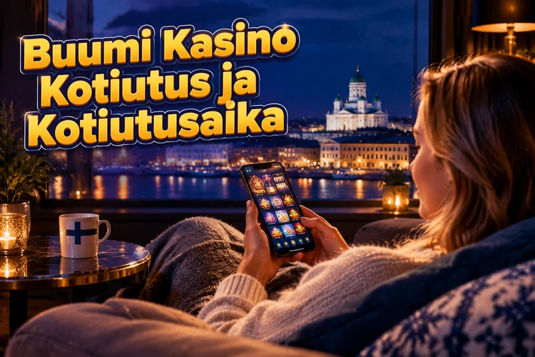 Buumi Kasino Kotiutus ja Kotiutusaika
